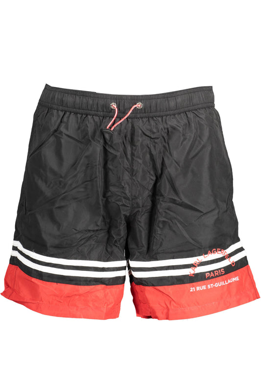 KARL LAGERFELD BEACHWEAR Swimwear (KL22MBS03_31A2F3C_NEROBLACK) Men