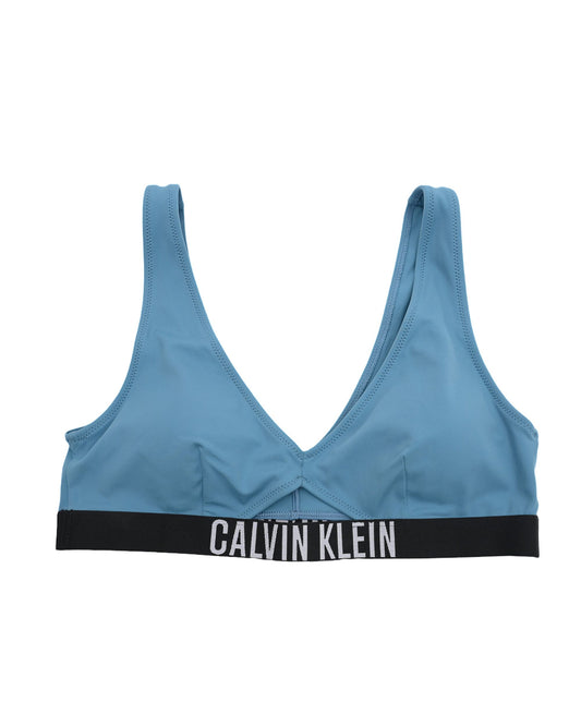 Calvin Klein Womens Swim Top KW0KW02745CJ6 Blue