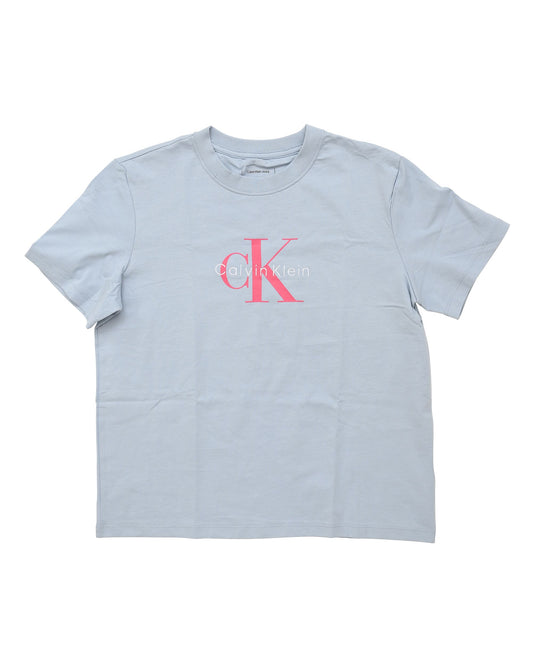 Calvin Klein Womens T-Shirt LV047B865G24Q Grey
