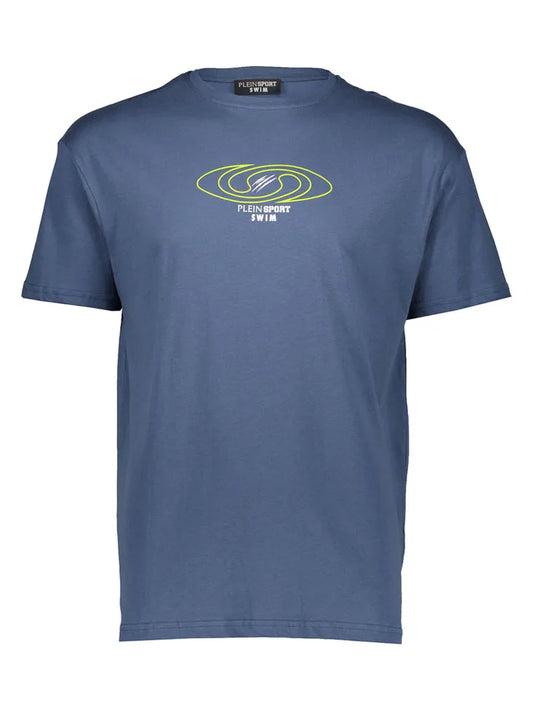 Plein Sport SPIRAL T-SHIRT (PS26MTS07_24_NAVY) Men