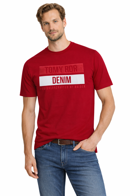 JUMPER T SHIRT T Shirt 3019 Red (9175) Men