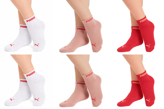 PUMA - SOCKS - 100003912 008 035 6PACK Women