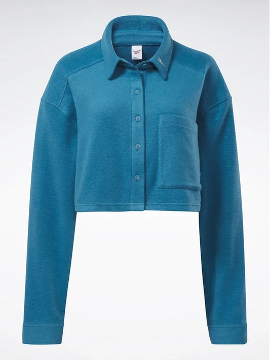Reebok Sweatshirt BUTTON CL WDE FLEECE LAYER HS0389 (6919) Women