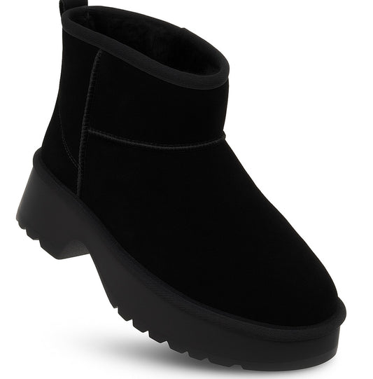 SOLO SOPRANI COUTURE Leather Ankle Boots Women's LEA SUEDE (8030) Women