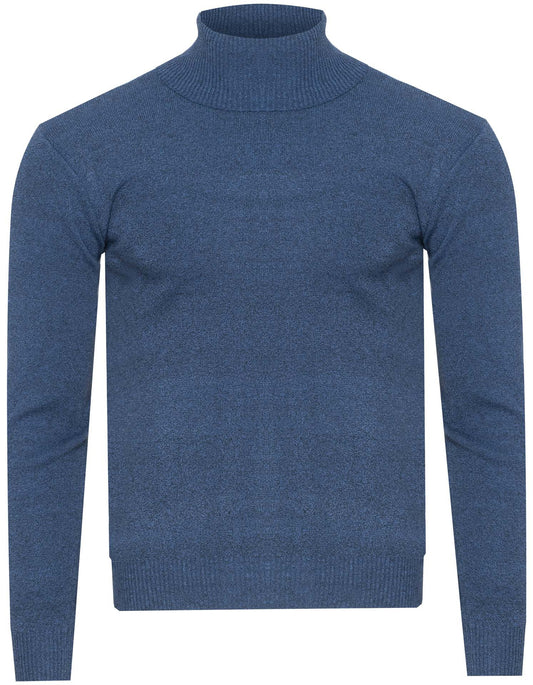 MUST Parkour Sweater Men's Z GOLFEM CIEMNONIEBIESKI (8443) Men