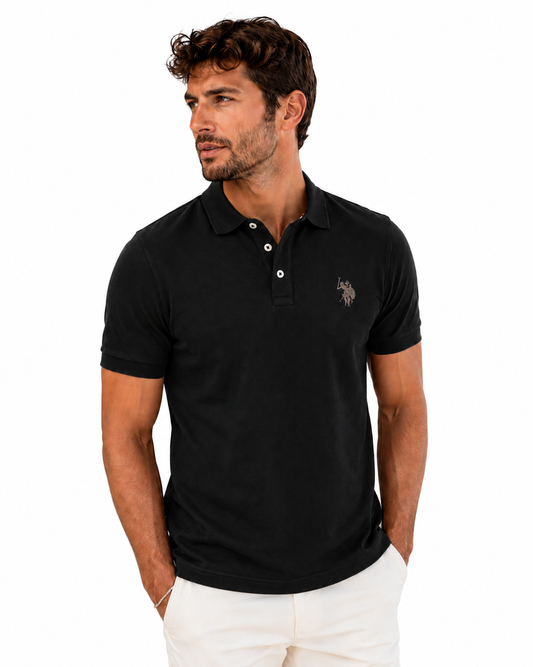 U.S. Polo Assn. Men's T-shirt POLO Black (10558) Men