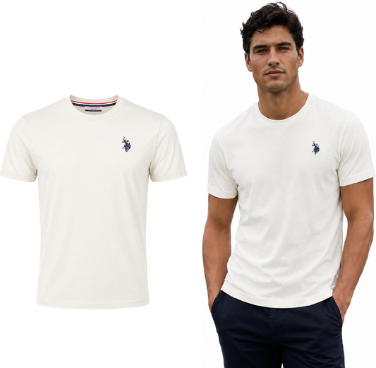 U.S. Polo Assn. T-SHIRT LIGHT BEIGE (5399) Men