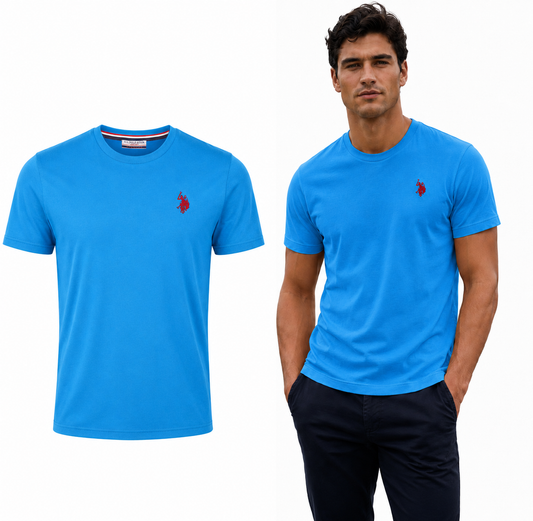 U.S. Polo Assn. T-SHIRT BLUE (6329) Men