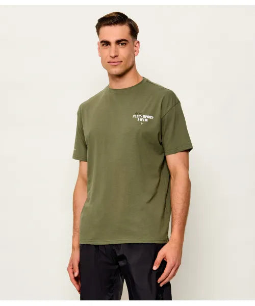 Plein Sport GEO T-SHIRT (PS26MTS03_65_MILITARY) Men