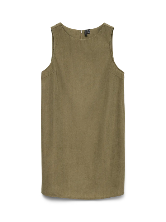 Elly Sleeveless Spencer Short Dress Grape Leaf (10335462) Women