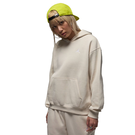 Jordan Brooklyn Fleece Pullover Lt Orewood Brn (FV7071-104) Women