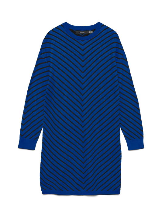Capricorn Long Sleeve O-Neck Short Dress Surf The Web (10331894) Women